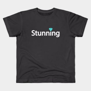 Stunning being stunning creative artsy Kids T-Shirt